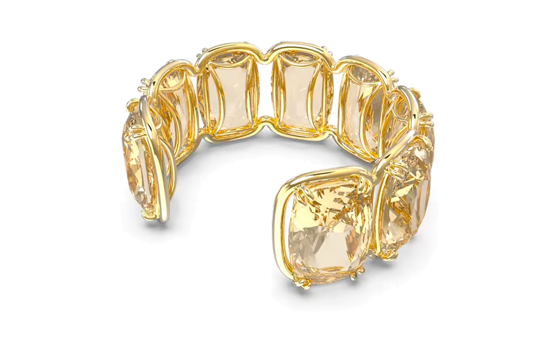 Shop (W) 施華洛世奇 Harmonia 浮動水晶金色時尚手鏈 5620653