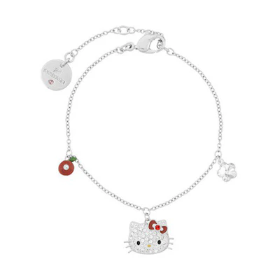 (Women) Swarovski Hello Kitty Apple Flower Bracelet for Women. 5075270