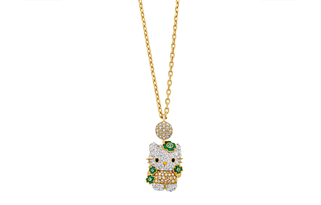 (Women) Swarovski Hello Kitty Crystal Necklace for Women - 3 Charming Combinations 5290518