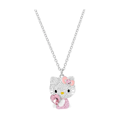 (Women) Swarovski Hello Kitty Heart Crystal Necklace for Women. 5228241