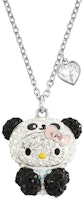 (Women) Swarovski Hello Kitty Panda Necklace Silver 5167914 (Women) Swarovski Hello Kitty Panda Necklace Silver 5167914