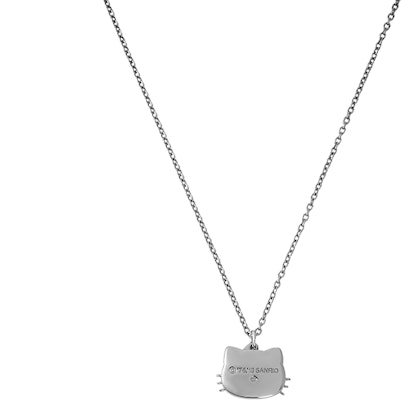 (W) 施华洛世奇凯蒂猫银色水晶项链 - 创意设计女士款 5013195 Lookbook (W) 施华洛世奇凯蒂猫银色水晶项链 - 创意设计女士款 5013195