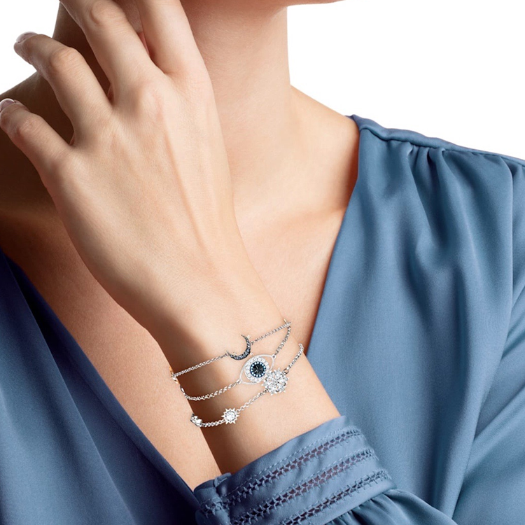 Details for (W) 施華洛世奇節日版手鏈禮盒組（含吊飾）- 銀色 5459609+5458089