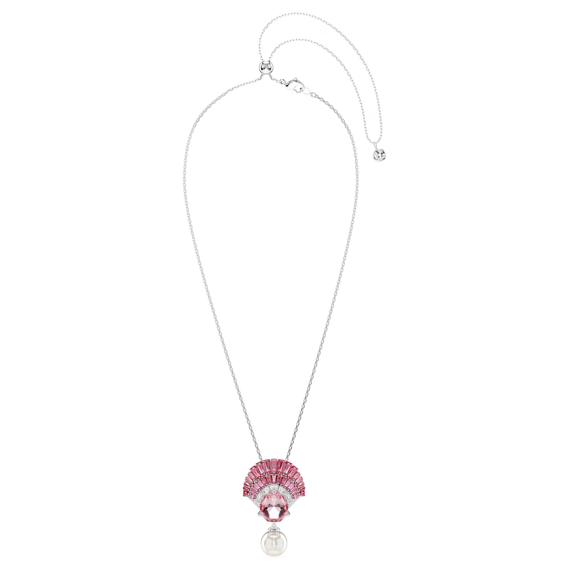 (Women) Swarovski Idyllia Pink Pearl Shell Pattern Necklace for Women. 5688620 圖 2