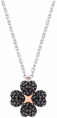 (Women) Swarovski Latisha Clover Pendant Necklace Silver/Black Jewelry. 5368980 Buy (Women) Swarovski Latisha Clover Pendant Necklace Silver/Black Jewelry. 5368980