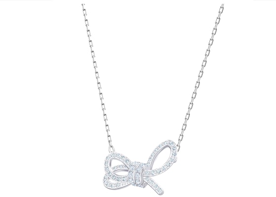 (W) 施華洛世奇Lifelong Bow白色鍍銠蝴蝶結項鍊及耳環套組-女性專屬 5470594 Lookbook (W) 施華洛世奇Lifelong Bow白色鍍銠蝴蝶結項鍊及耳環套組-女性專屬 5470594