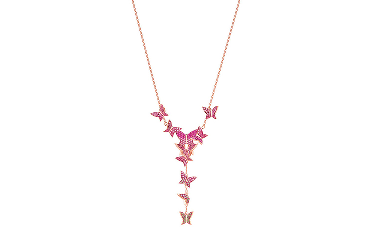(Women) Swarovski Lilia 3D Butterfly Alloy Necklace for Women 5368428