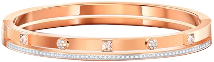 (Women) Swarovski Linear Crystal Bracelet for Women - Rose Gold. 5572914+5555746 (Women) Swarovski Linear Crystal Bracelet for Women - Rose Gold. 5572914+5555746