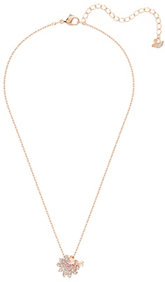 (W) 施華洛世奇愛之花園粉色花朵蜻蜓項鍊耳環套裝 5518141 Purchase (W) 施華洛世奇愛之花園粉色花朵蜻蜓項鍊耳環套裝 5518141