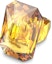 Order (W) 施華洛世奇Lucent女性超大八角切割黃色水晶戒指 5600224
