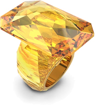 (W) 施華洛世奇Lucent女性超大八角切割黃色水晶戒指 5600224 Lookbook (W) 施華洛世奇Lucent女性超大八角切割黃色水晶戒指 5600224
