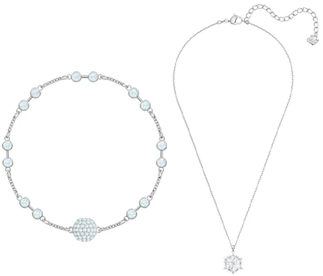 (Women) Swarovski Magic Snowflake Necklace + Remix Bracelet Set for Women. ES2021012003 Order (Women) Swarovski Magic Snowflake Necklace + Remix Bracelet Set for Women. ES2021012003