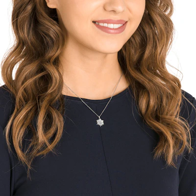 (Women) Swarovski Magic Snowflake Necklace + Remix Bracelet Set for Women. ES2021012003 Purchase (Women) Swarovski Magic Snowflake Necklace + Remix Bracelet Set for Women. ES2021012003