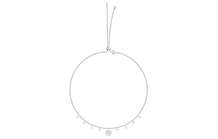 (Women) Swarovski Magic Snowflake Necklace Women Platinum-Plated Silver. 5409271 圖 4