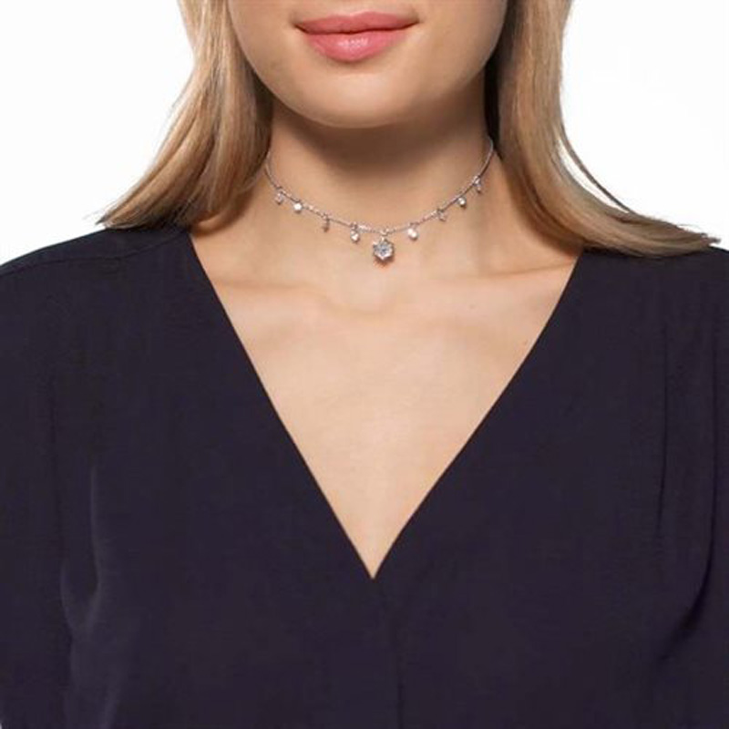 (Women) Swarovski Magic Snowflake Necklace Women Platinum-Plated Silver. 5409271 圖 6