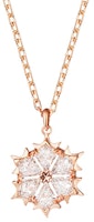 (Women) Swarovski Magic Snowflake Rose Gold/White Crystal Necklace for Women. 5428431 (Women) Swarovski Magic Snowflake Rose Gold/White Crystal Necklace for Women. 5428431