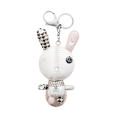 (Women) Swarovski Mathilde Silver Cute Bunny Pendant Silver/Pink. 5020921