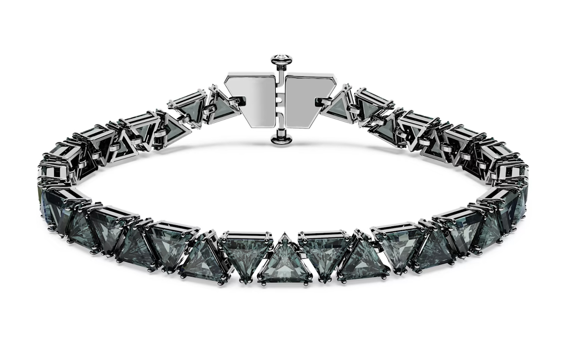 (Women) Swarovski Matrix Black Triangle-Cut Bracelet for Women. 5666162 圖 2