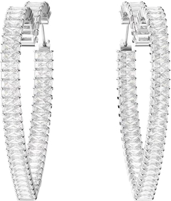 (W) 施華洛世奇 Matrix 心形大圈耳環 銀色 - 珠寶 5647591 Lookbook (W) 施華洛世奇 Matrix 心形大圈耳環 銀色 - 珠寶 5647591