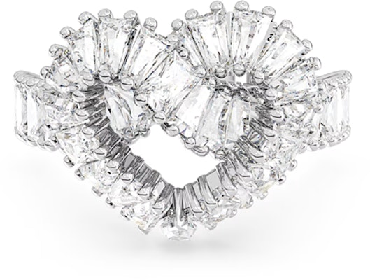 (W) Anillo de Mujer Swarovski Matrix Corazón Rodio Blanco Corte Mixto. 5647590 Order (W) Anillo de Mujer Swarovski Matrix Corazón Rodio Blanco Corte Mixto. 5647590