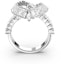 Purchase (W) Anillo de Mujer Swarovski Matrix Corazón Rodio Blanco Corte Mixto. 5647590