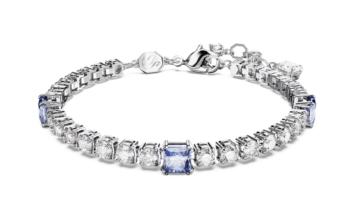 (Women) Swarovski Matrix Tennis Bracelet  Silver Pave Design. 5666426 圖 2