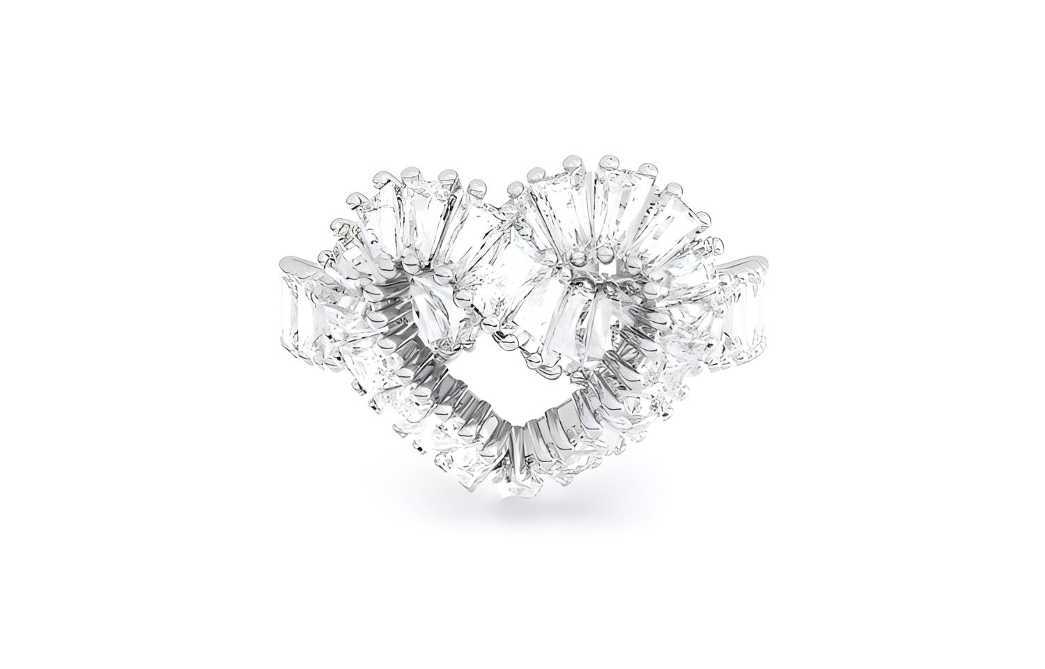 (Women) Swarovski Matrix Tennis Ring for Women with Cubic Zirconia 5648291