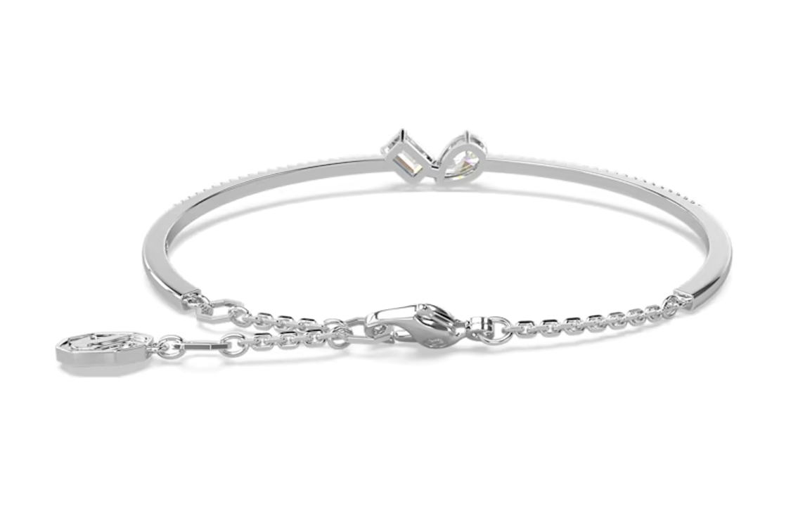 (Women) Swarovski Mesmera  Silver Bracelet with Mosaic Pattern Design. 5667253 圖 5