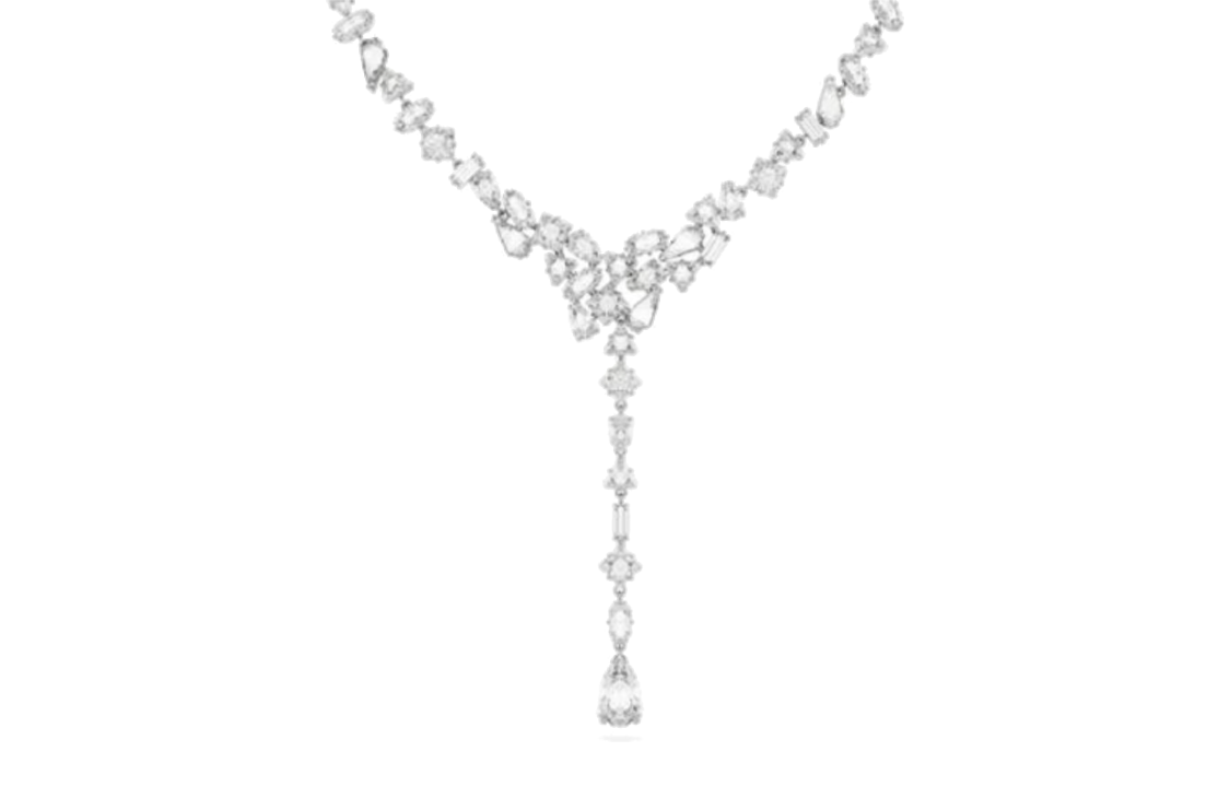 (Women) Swarovski Mesmera Crystal Pendant Necklace for Women - Silver. 5661520