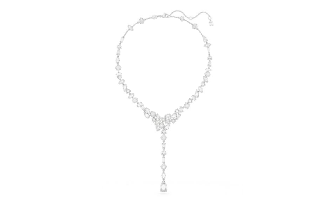 (Women) Swarovski Mesmera Crystal Pendant Necklace for Women - Silver. 5661520 圖 3