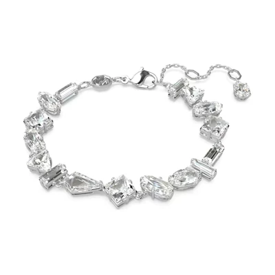 (Women) Swarovski Mesmera Silver Cut Bracelet for Women. 5661529