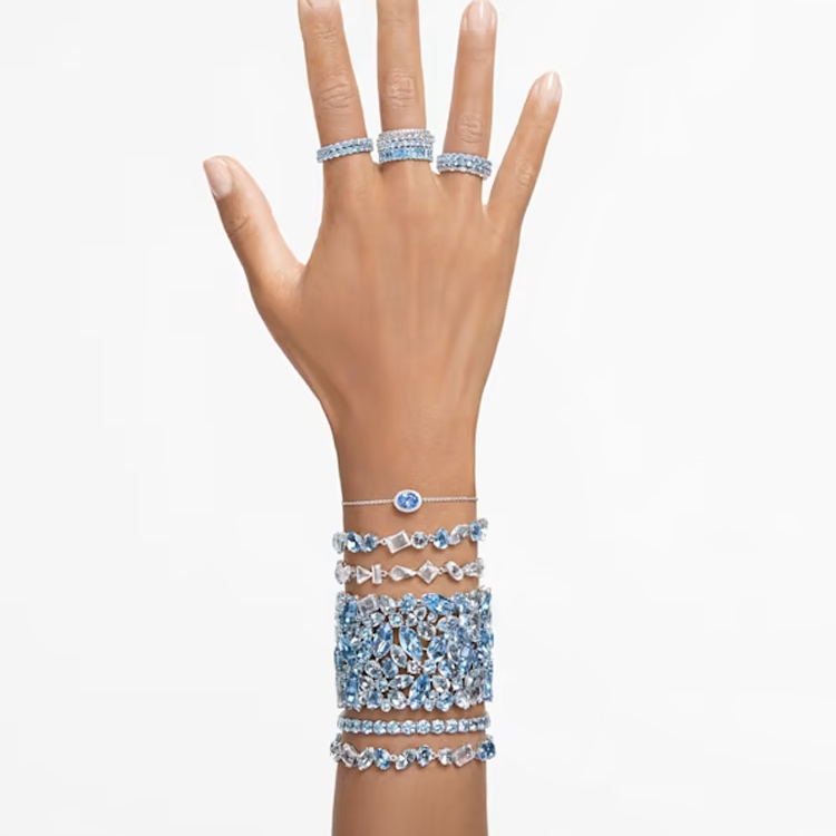 (Women) Swarovski Mesmera Silver Cut Bracelet for Women. 5661529 圖 5