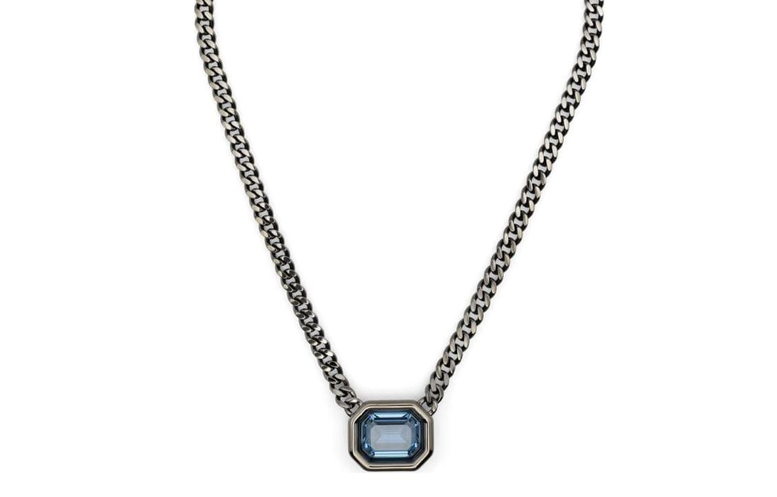 (Women) Swarovski Millenia Blue Crystal Pendant Necklace for Women. 5671582