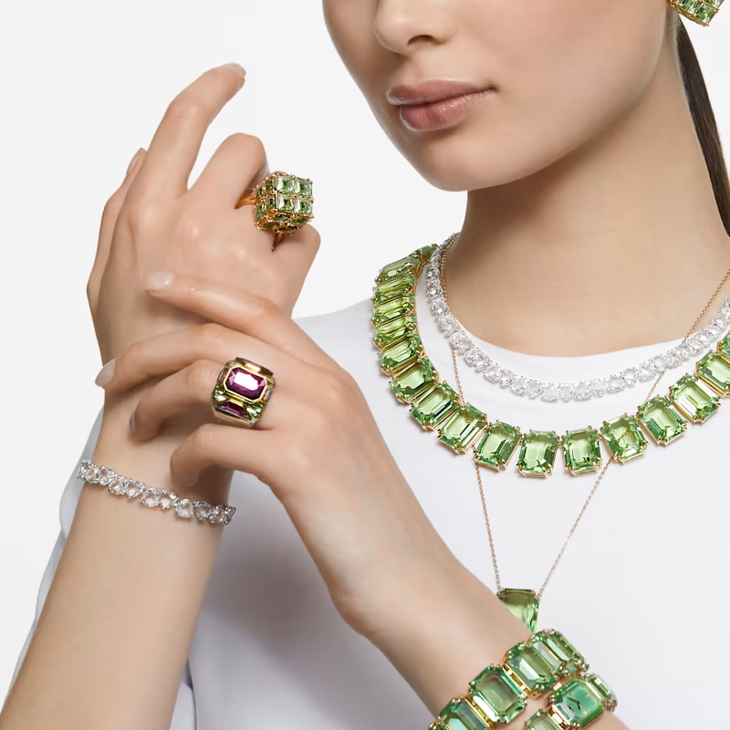 (Women) Swarovski Millenia Bracelet , Marquise-Cut Artificial Crystal. 5622451 圖 5