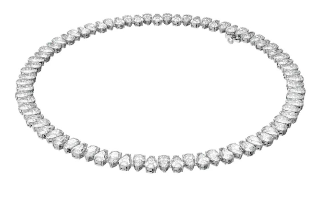 Order (W) 施華洛世奇 Millenia 梨形切割石項鍊 女款 - 白色 5598362