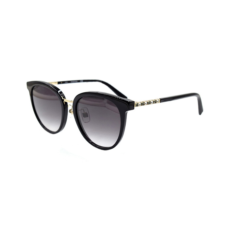 (Women) Swarovski Modern Crystal Butterfly Women’s Sunglasses with Metal Frame. SK0317-D-01B