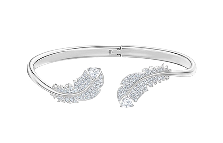 (Women) Swarovski Nice Rhodium-Plated Bracelet Women Platinum-Color 5482915