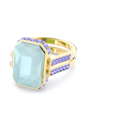 (Women) Swarovski Octagon-Cut Blue Ring for Women 5640252