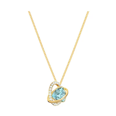 (Women) Swarovski Outstanding Sparkling Crystal Pendant Necklace for Women 9009655721675