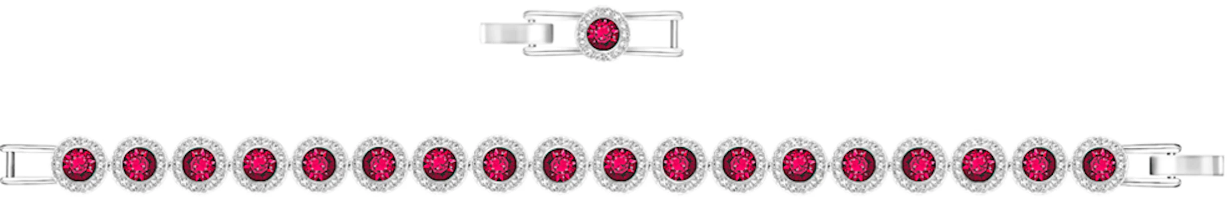 (Women) Swarovski Red Crystal Bracelet for Women 5446006 Lookbook (Women) Swarovski Red Crystal Bracelet for Women 5446006