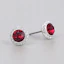 Shop (W) Pendientes Rojos Angelic Swarovski para Mujer, Chapados en Rodio. 5446022