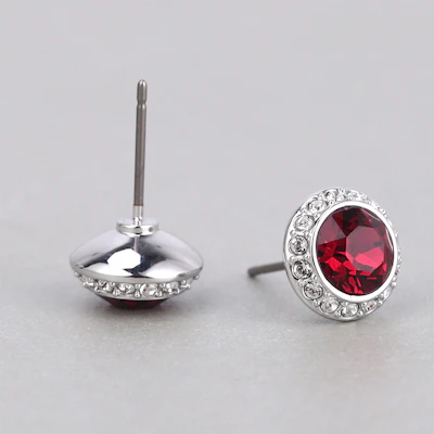 (W) Pendientes Rojos Angelic Swarovski para Mujer, Chapados en Rodio. 5446022 Purchase (W) Pendientes Rojos Angelic Swarovski para Mujer, Chapados en Rodio. 5446022