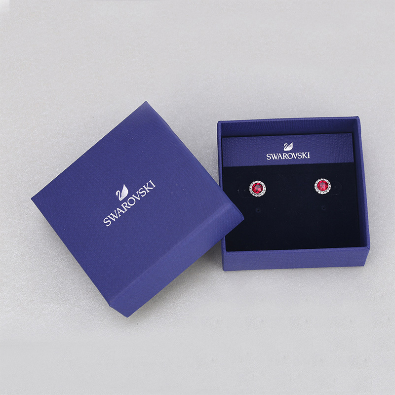 Details for (W) Pendientes Rojos Angelic Swarovski para Mujer, Chapados en Rodio. 5446022