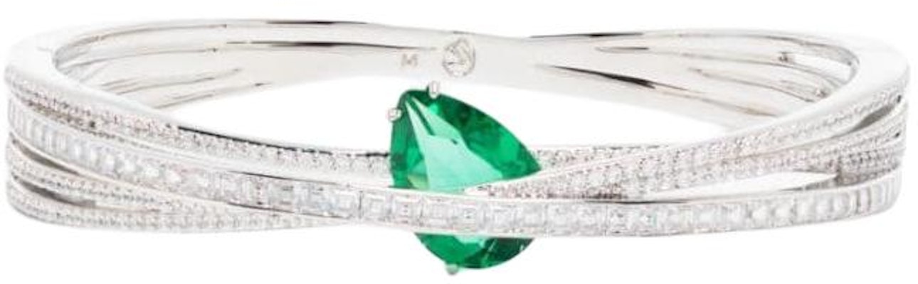 (W) Brazalete de Cristal Chapado en Rodio Swarovski para Mujer - Plata. 5665327 Order (W) Brazalete de Cristal Chapado en Rodio Swarovski para Mujer - Plata. 5665327