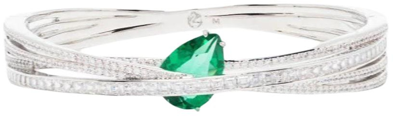 (W) Brazalete de Cristal Chapado en Rodio Swarovski para Mujer - Plata. 5665327 Lookbook (W) Brazalete de Cristal Chapado en Rodio Swarovski para Mujer - Plata. 5665327