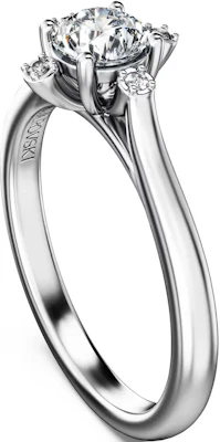 (Women) Swarovski Rhodium-Plated Silver Ring with Small Diamond Accents for Women. 5690384 Lookbook (Women) Swarovski Rhodium-Plated Silver Ring with Small Diamond Accents for Women. 5690384
