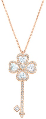 (W) 施華洛世奇玫瑰金水晶鑰匙吊墜項鍊女款 5345156 Order (W) 施華洛世奇玫瑰金水晶鑰匙吊墜項鍊女款 5345156