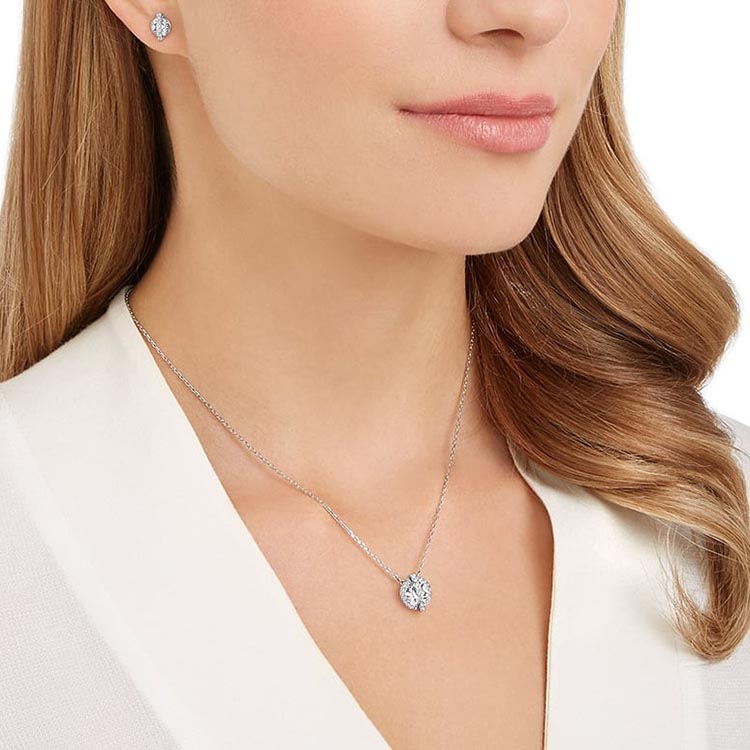 Purchase (W) 施华洛世奇璀璨银河星球女士水晶项链 5226391