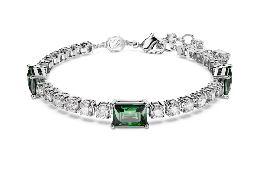 (Women) Swarovski Silver  Bracelet with Solid Color Inlay. 5666422 圖 2