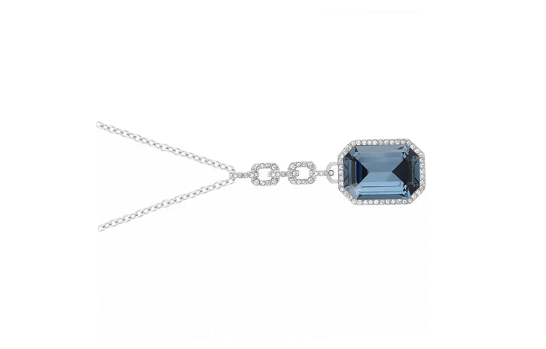 (Women) Swarovski Silver Crystal Pendant Necklace for Women. 5105396 圖 4